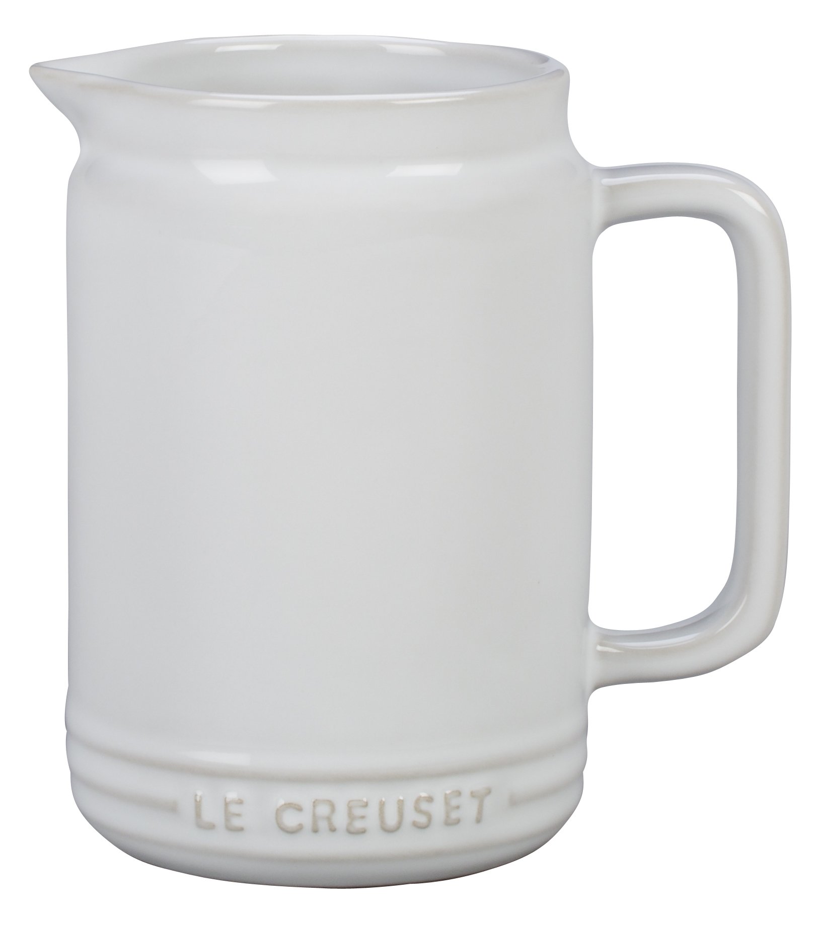 Amazon | Le Creuset ストーンウェア ソースジャー 20オンス ホワイト